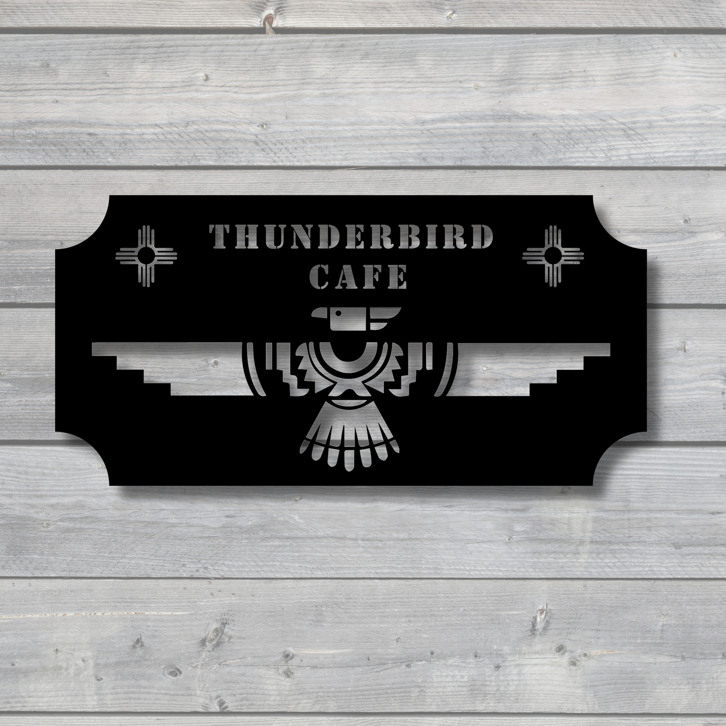 Thunderbird Design Metal Wall Sign