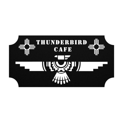 Thunderbird Design Metal Wall Sign